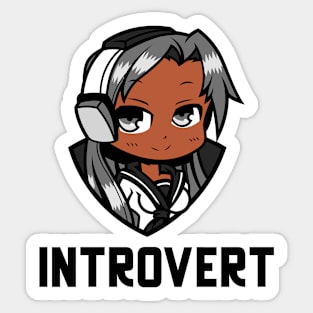 Introvert Sticker